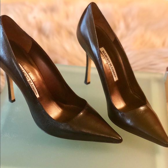 Manolo Blahnik Shoes - Manolo Blahnik “BB”✨kidskin leather pump.